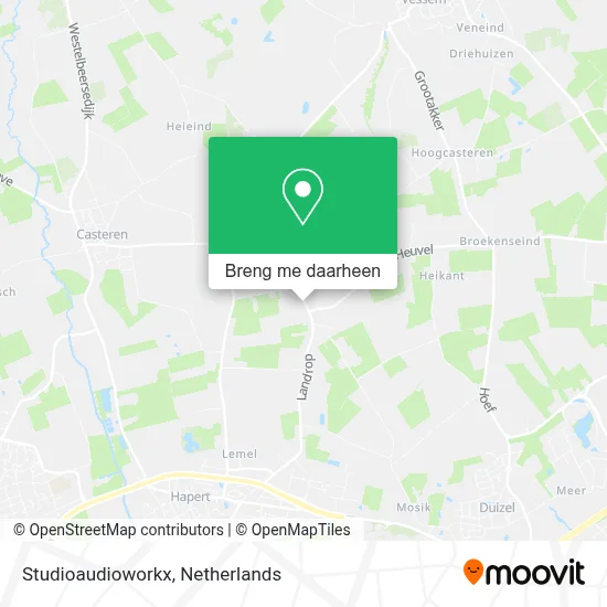 Studioaudioworkx kaart