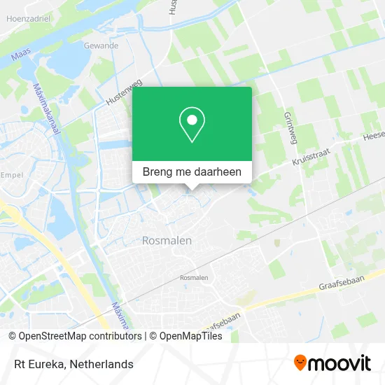 Rt Eureka kaart