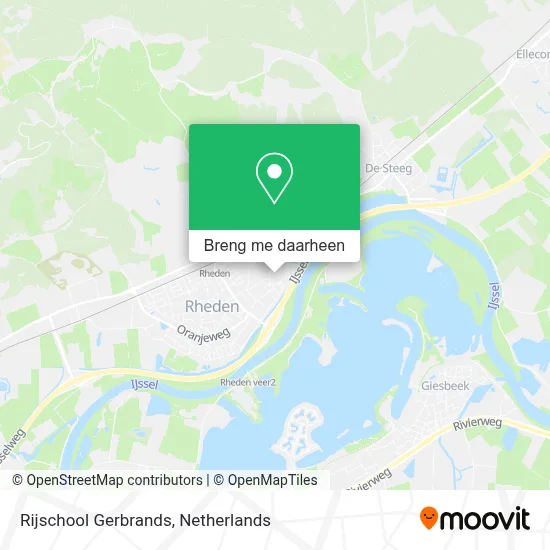 Rijschool Gerbrands kaart