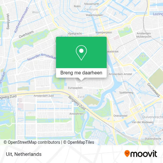 Uit kaart