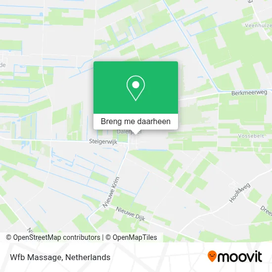 Wfb Massage kaart