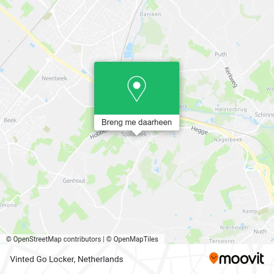 Vinted Go Locker kaart
