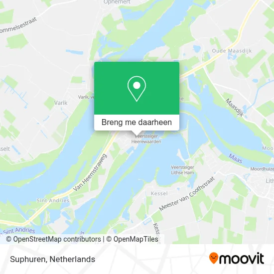 Suphuren kaart