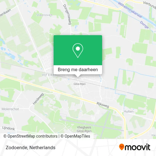 Zodoende kaart