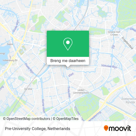 Pre-University College kaart