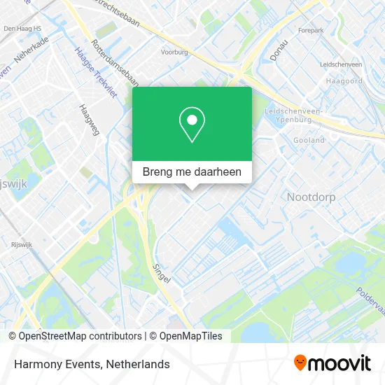 Harmony Events kaart