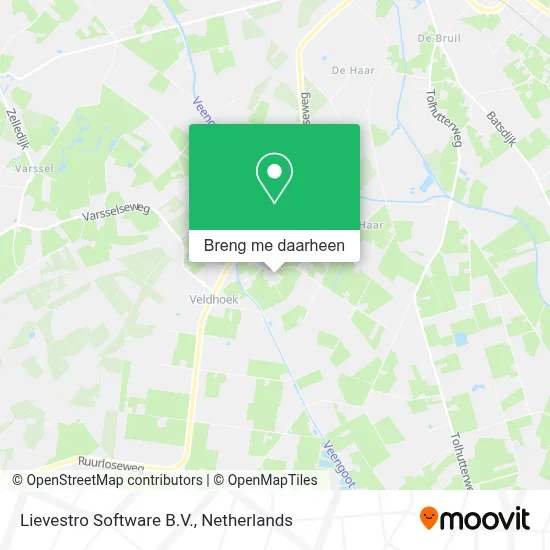 Lievestro Software B.V. kaart