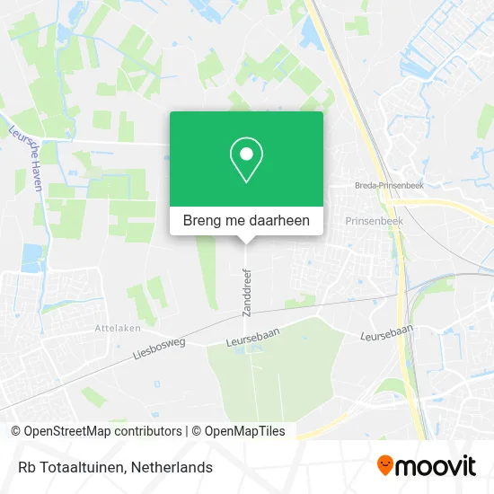 Rb Totaaltuinen kaart