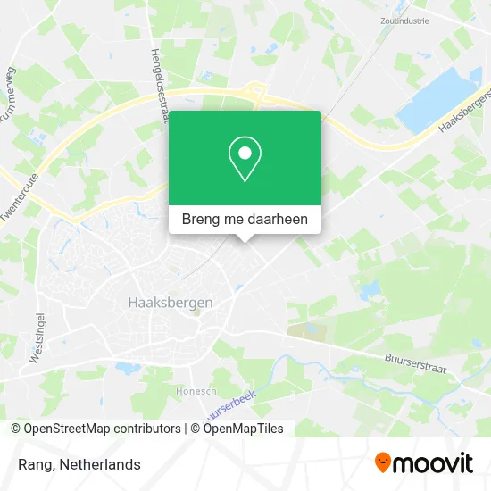 Rang kaart