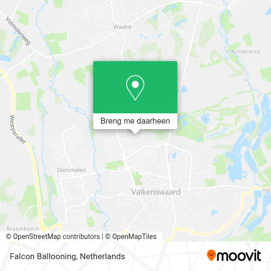 Falcon Ballooning kaart