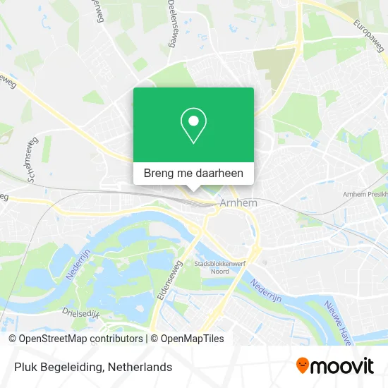 Pluk Begeleiding kaart