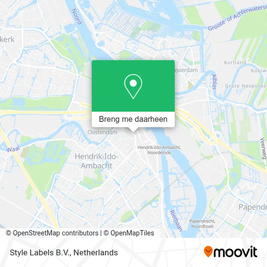 Style Labels B.V. kaart