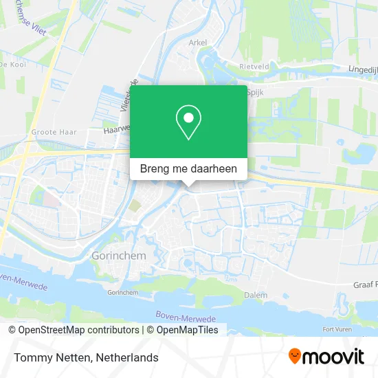 Tommy Netten kaart