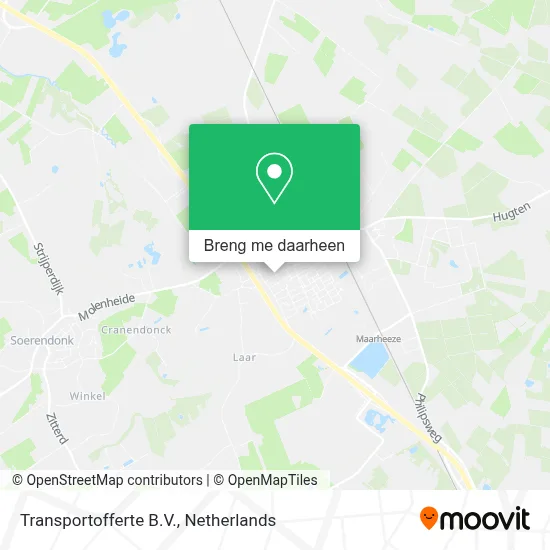 Transportofferte B.V. kaart