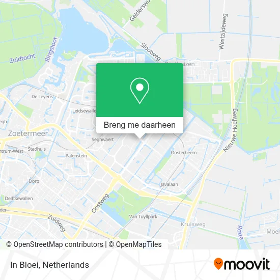 In Bloei kaart