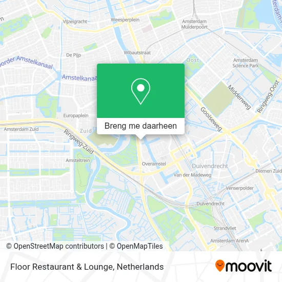 Floor Restaurant & Lounge kaart