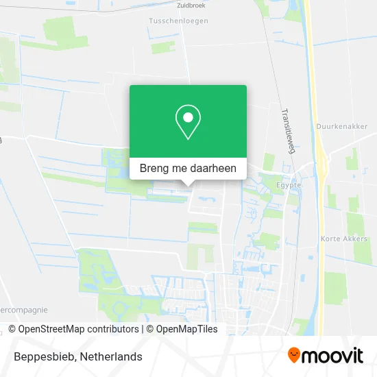 Beppesbieb kaart