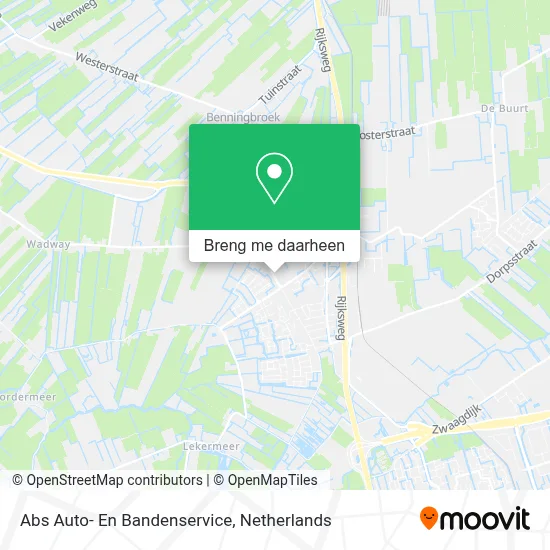 Abs Auto- En Bandenservice kaart