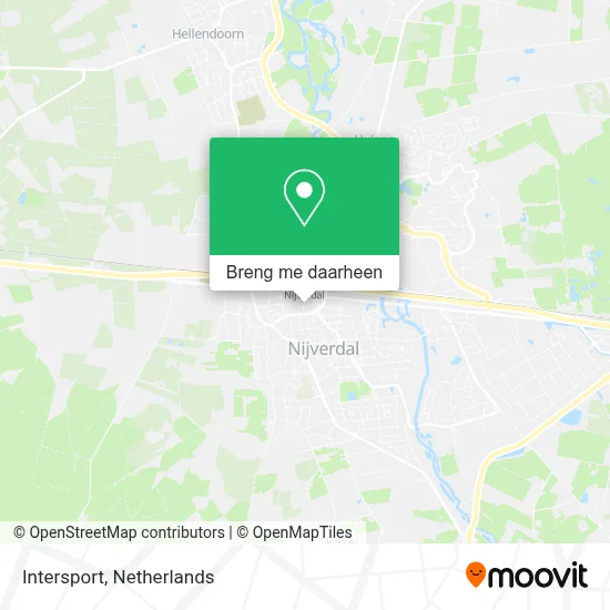 Intersport kaart