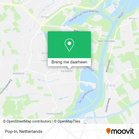 Pop-In kaart