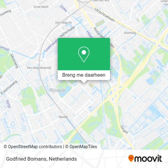 Godfried Bomans kaart