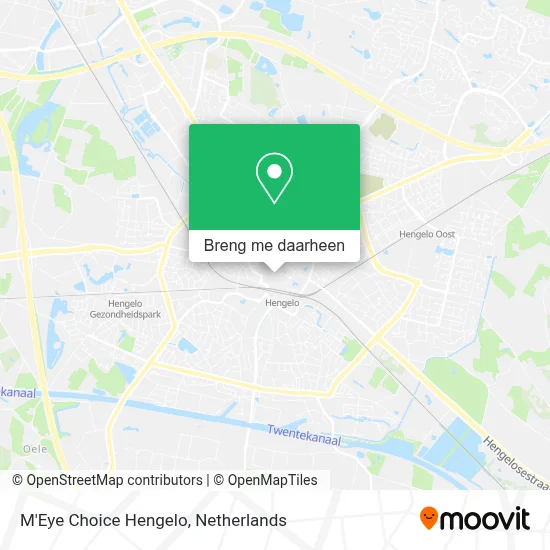 M'Eye Choice Hengelo kaart