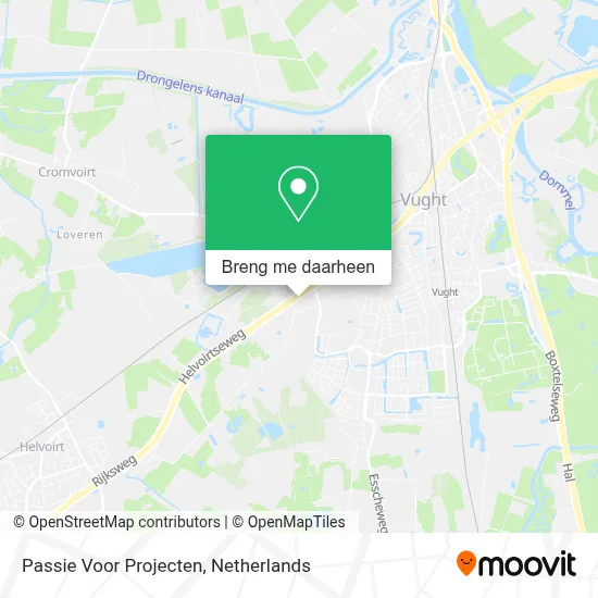 Passie Voor Projecten kaart