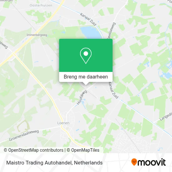 Maistro Trading         Autohandel kaart