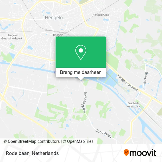 Rodelbaan kaart