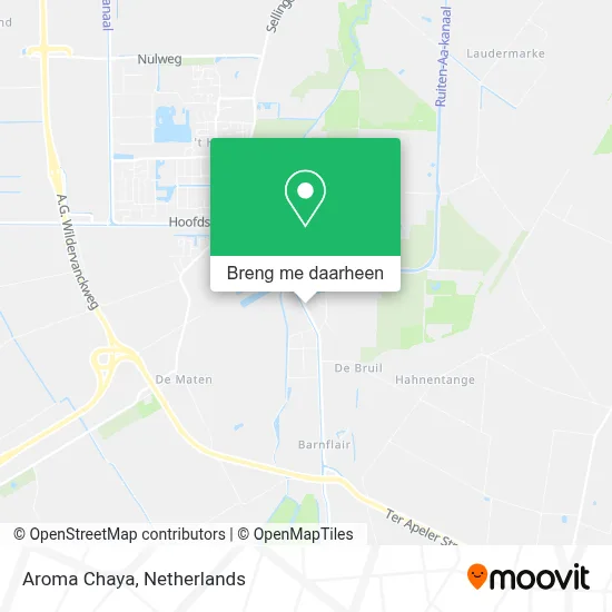 Aroma Chaya kaart