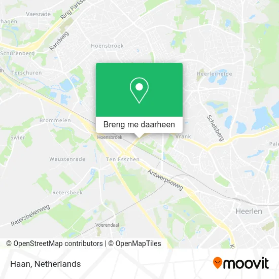 Haan kaart