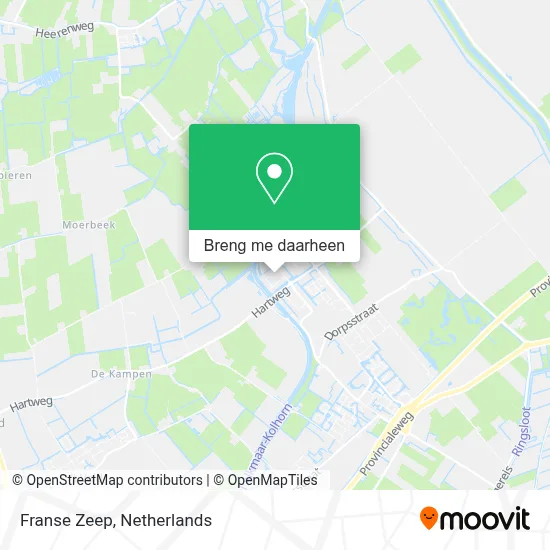 Franse Zeep kaart