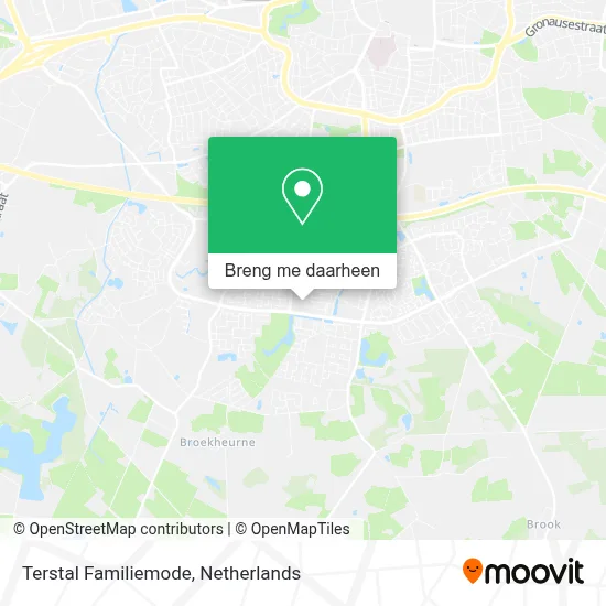 Terstal Familiemode kaart