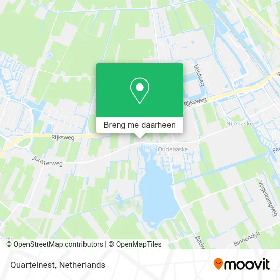 Quartelnest kaart