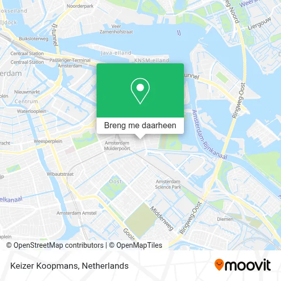 Keizer Koopmans kaart