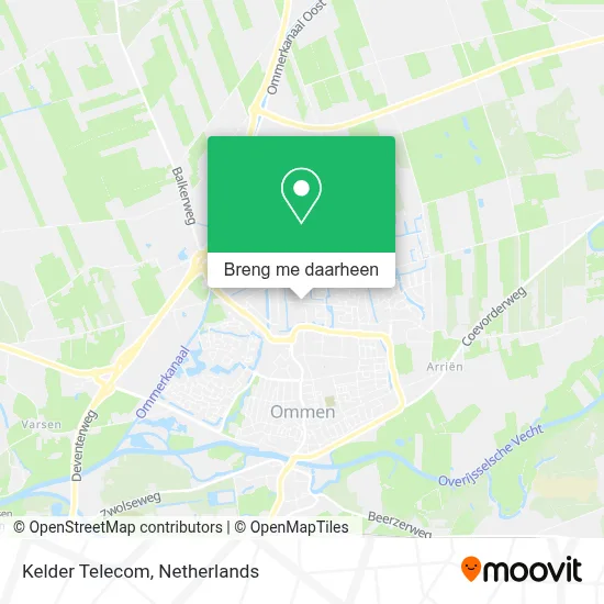 Kelder Telecom kaart