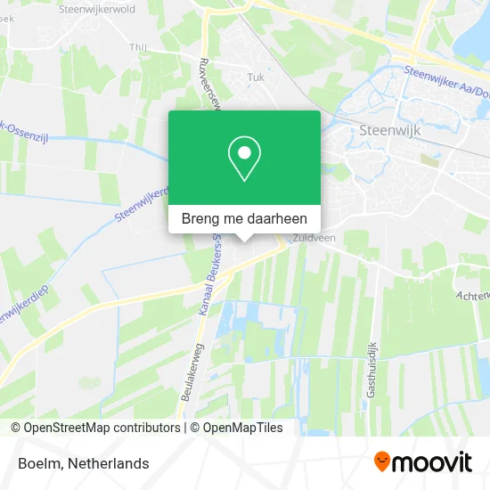 Boelm kaart