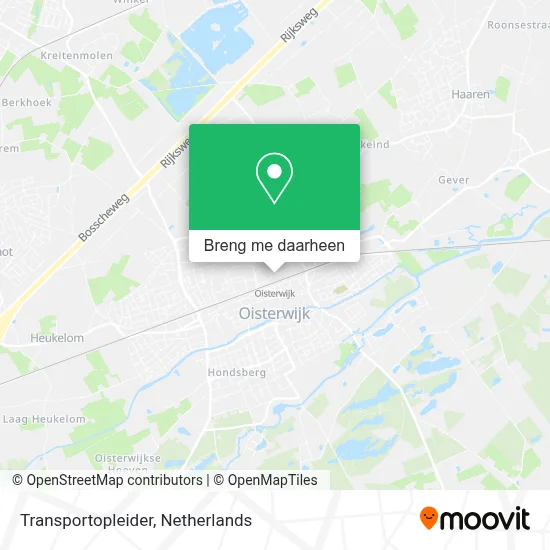Transportopleider kaart