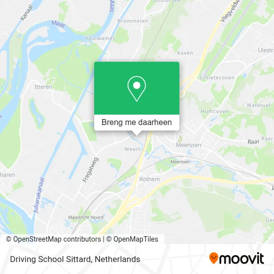 Driving School Sittard kaart