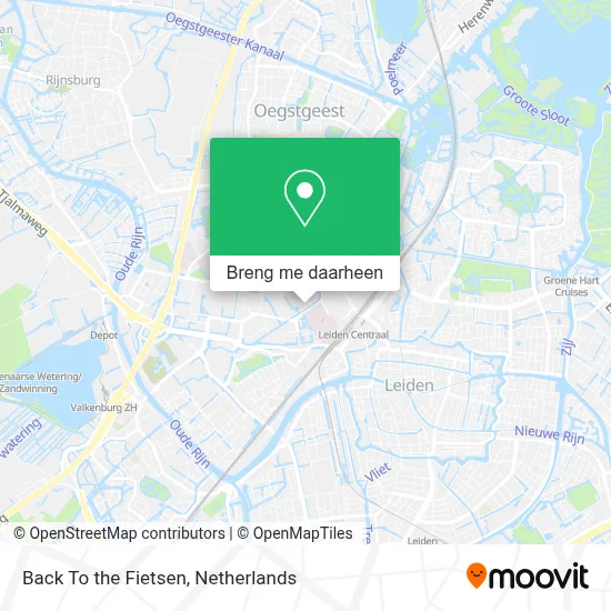 Back To the Fietsen kaart