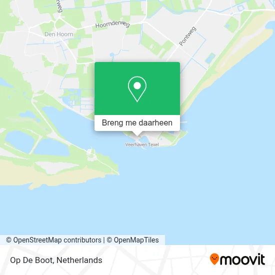 Op De Boot kaart