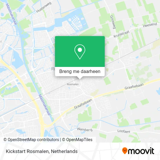 Kickstart Rosmalen kaart
