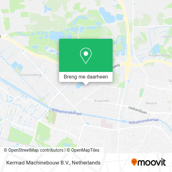 Kermad Machinebouw B.V. kaart