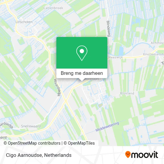 Cigo Aarnoudse kaart