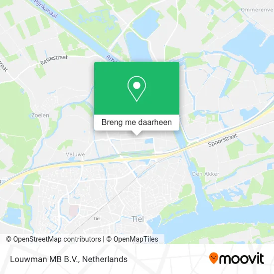 Louwman MB B.V. kaart