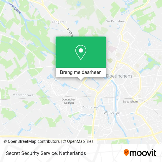 Secret Security Service kaart