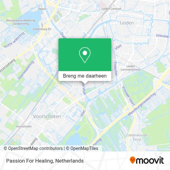 Passion For Healing kaart