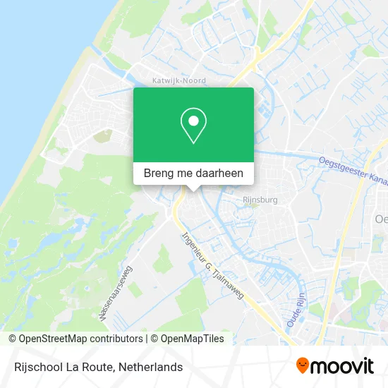 Rijschool La Route kaart