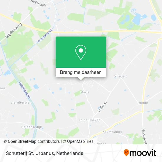 Schutterij St. Urbanus kaart