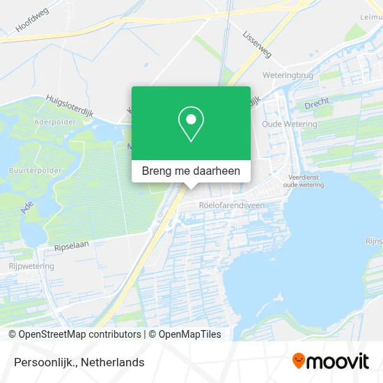Persoonlijk. kaart